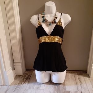 West 36 Sequin Tank
